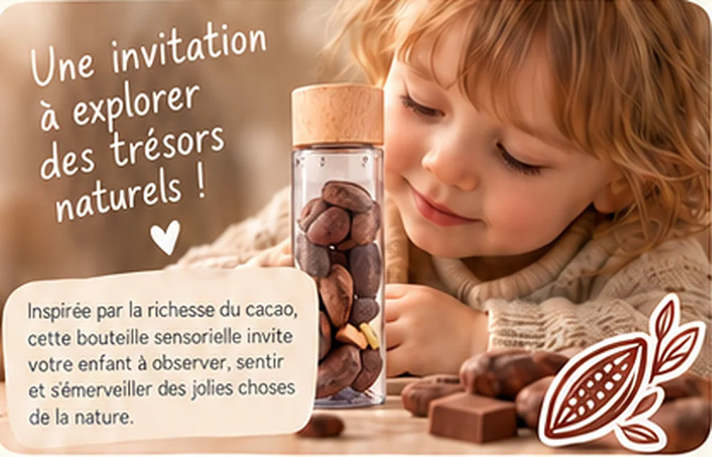 Un enfant découvre Chaud cacao.