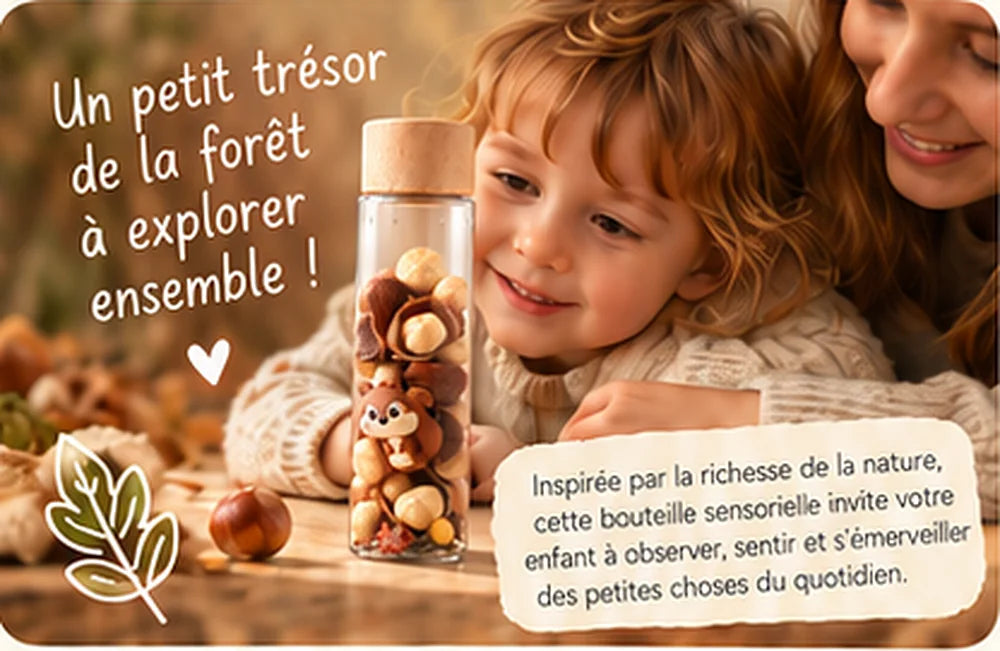Un enfant découvre Croq’noisette.