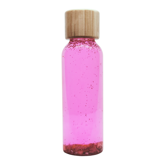 🍒 Bouteille sensorielle "Rose"