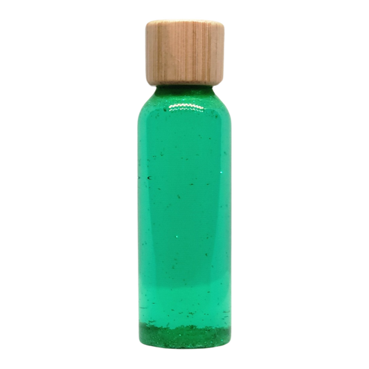 🍏 Bouteille sensorielle "Verte"