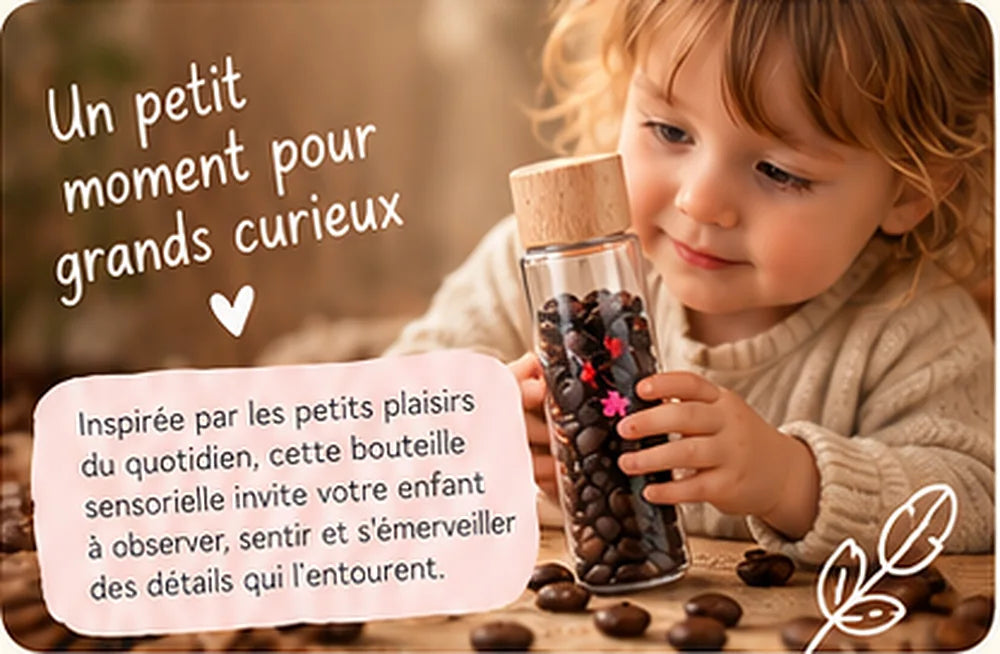 Un enfant découvre Éclat de café.