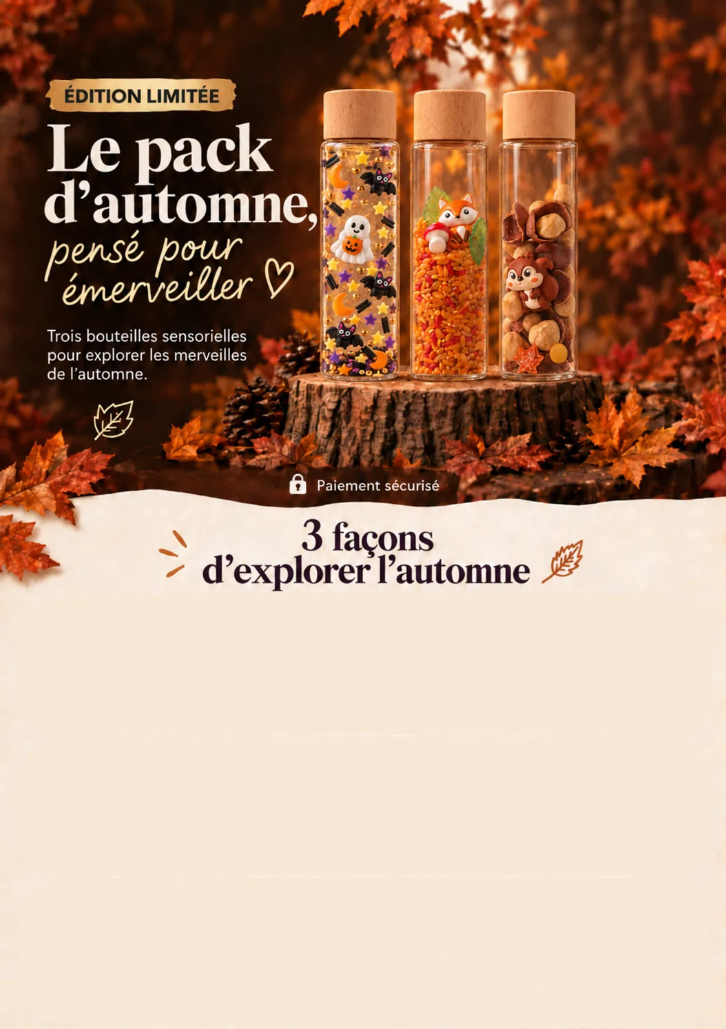 Le pack d'automne, pensé pour émerveiller — 3 façons d'explorer l'automne